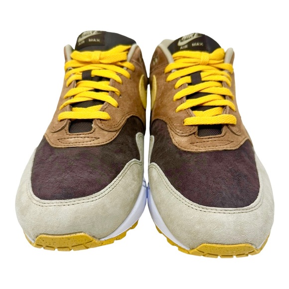 Nike Air Max 1 PRM Pecan DZ0482200 Pecan/Baroque Brown/Limestone/Yellow Ochre 15 - Picture 2 of 9